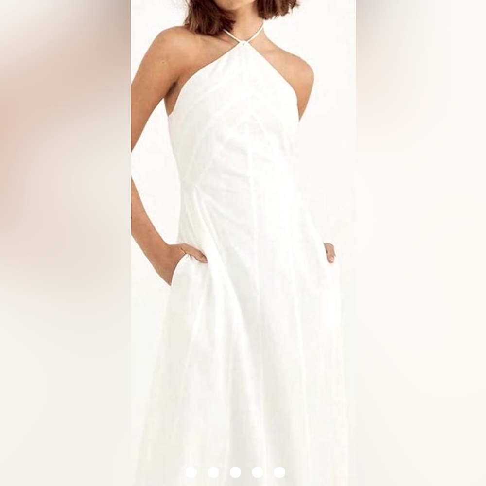 Sovere The Outline midi halter dress. Medium